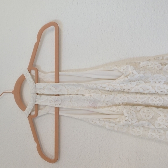 Lilly Pultizer Quinn Lace Halter Swing Dress White XS preppy boho coastal beach - Picture 6 of 11